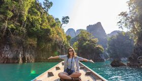 Boat Trip and Tourist in Phuket, South of Thailand